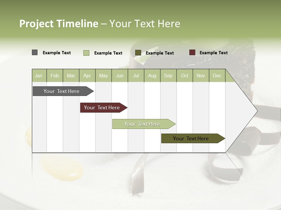 Cherry Dessert Sauce PowerPoint Template