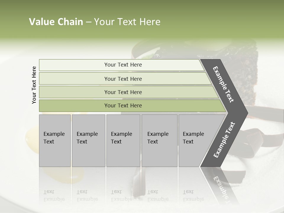 Cherry Dessert Sauce PowerPoint Template