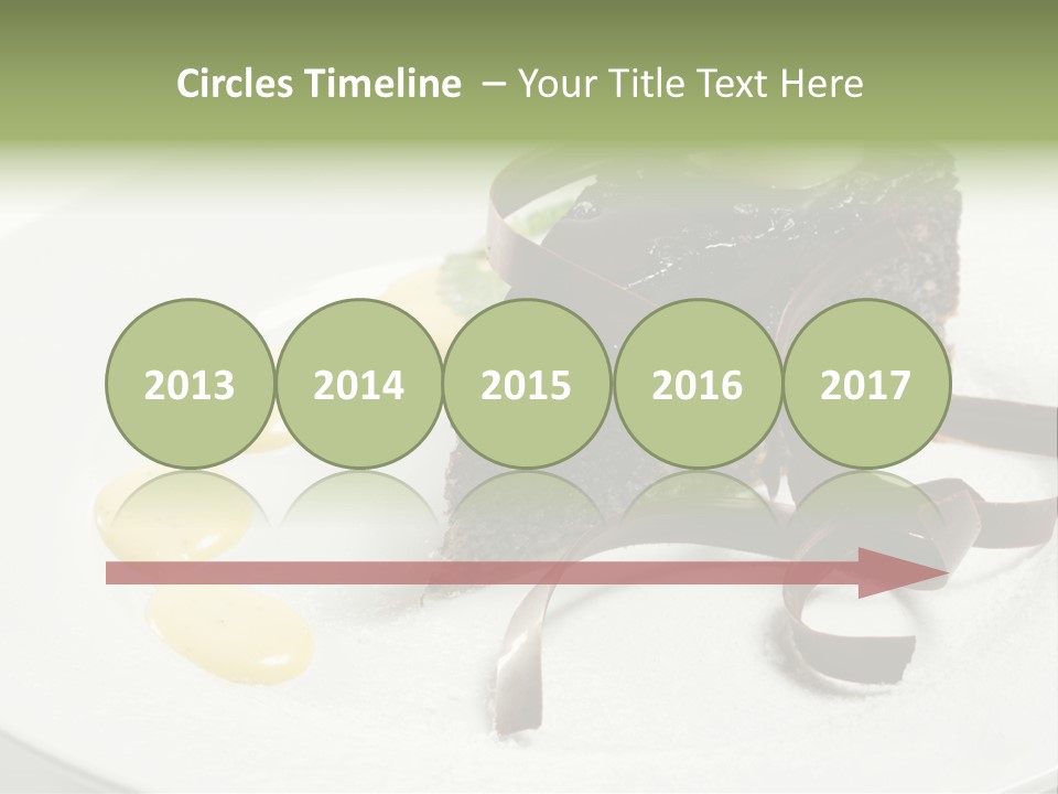 Cherry Dessert Sauce PowerPoint Template