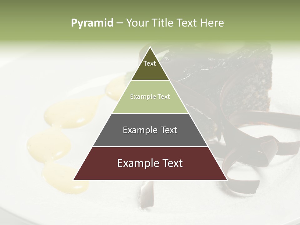 Cherry Dessert Sauce PowerPoint Template