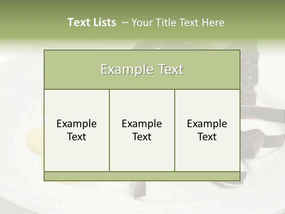 Cherry Dessert Sauce PowerPoint Template