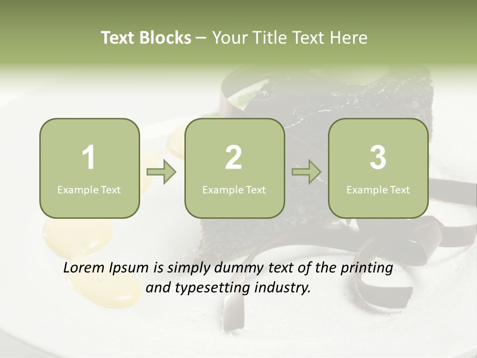 Cherry Dessert Sauce PowerPoint Template