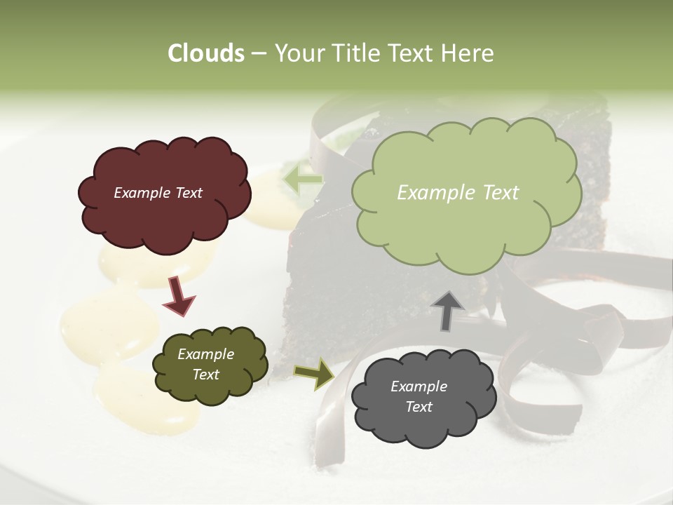 Cherry Dessert Sauce PowerPoint Template