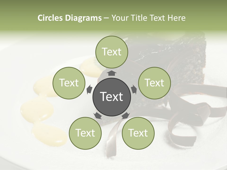 Cherry Dessert Sauce PowerPoint Template