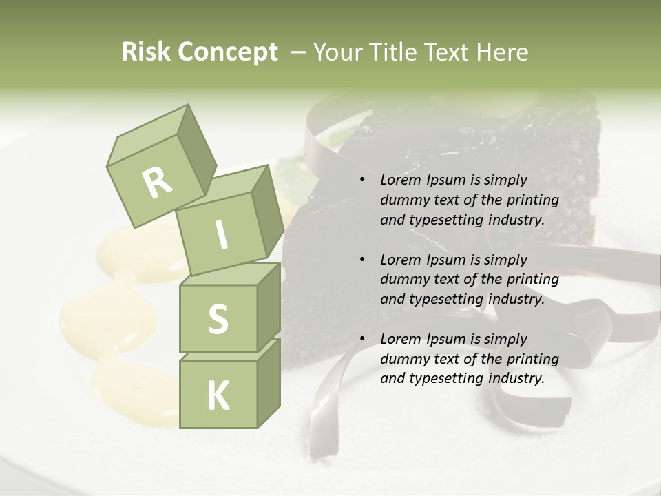 Cherry Dessert Sauce PowerPoint Template