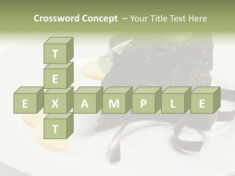 Cherry Dessert Sauce PowerPoint Template