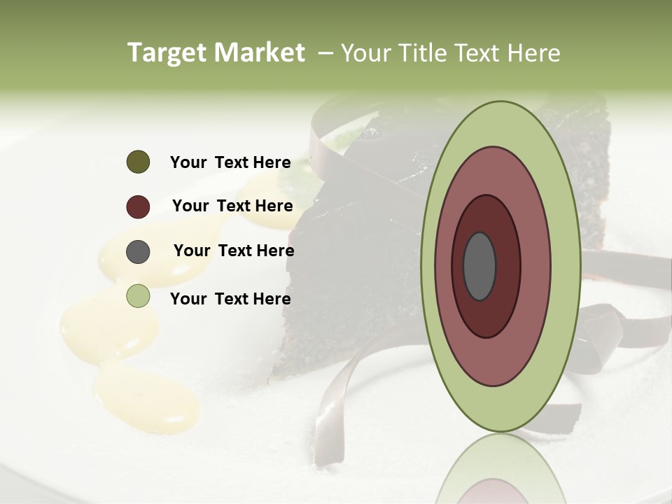Cherry Dessert Sauce PowerPoint Template