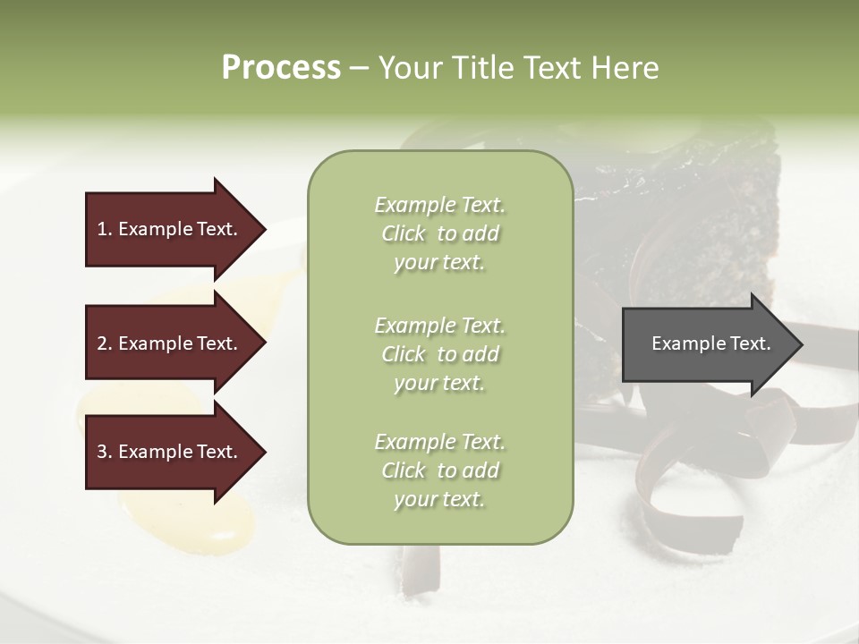 Cherry Dessert Sauce PowerPoint Template