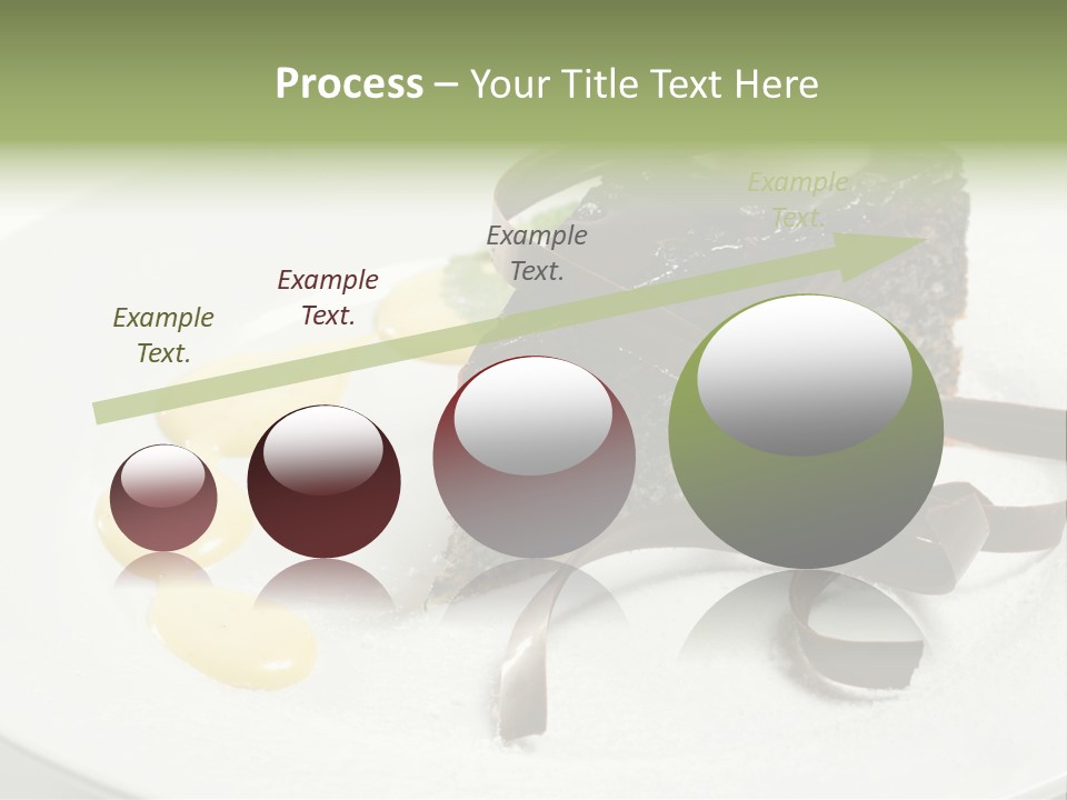 Cherry Dessert Sauce PowerPoint Template