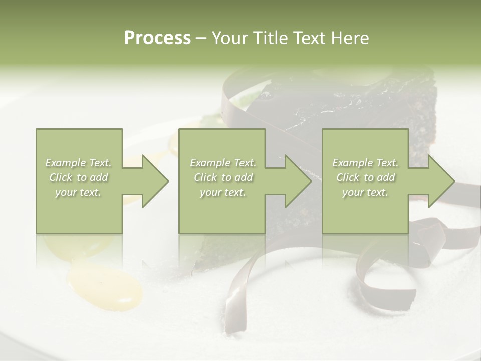 Cherry Dessert Sauce PowerPoint Template