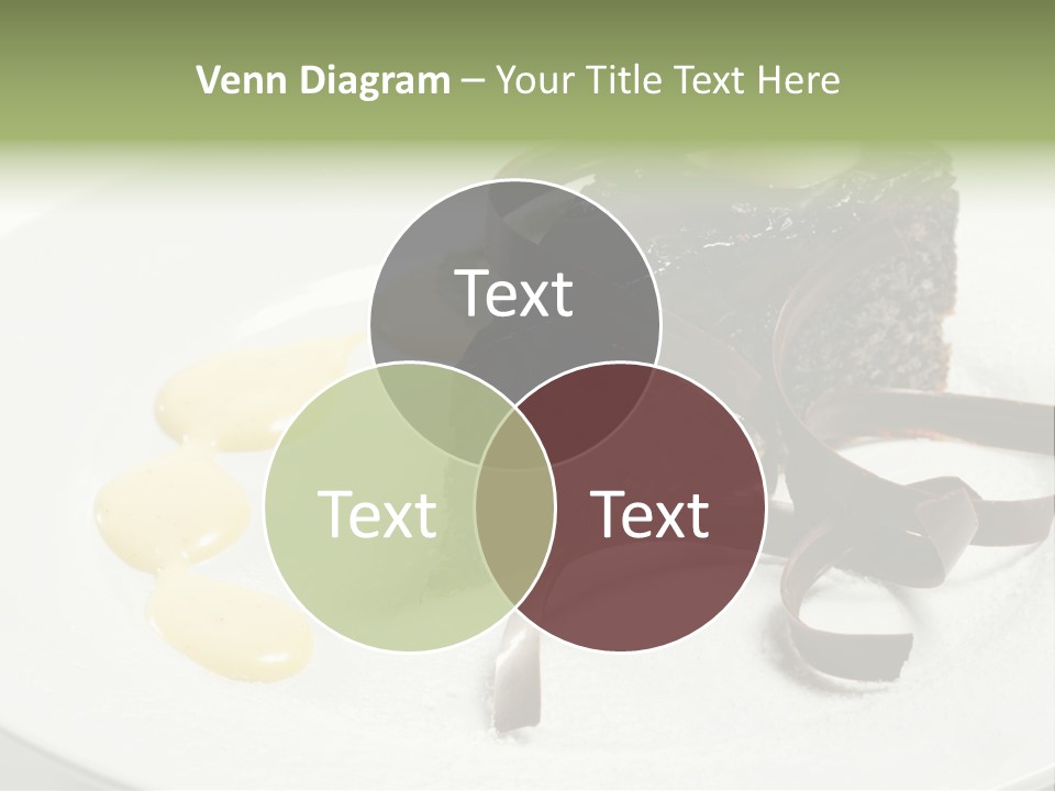 Cherry Dessert Sauce PowerPoint Template
