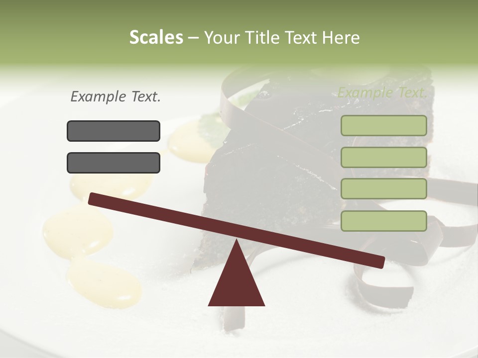 Cherry Dessert Sauce PowerPoint Template