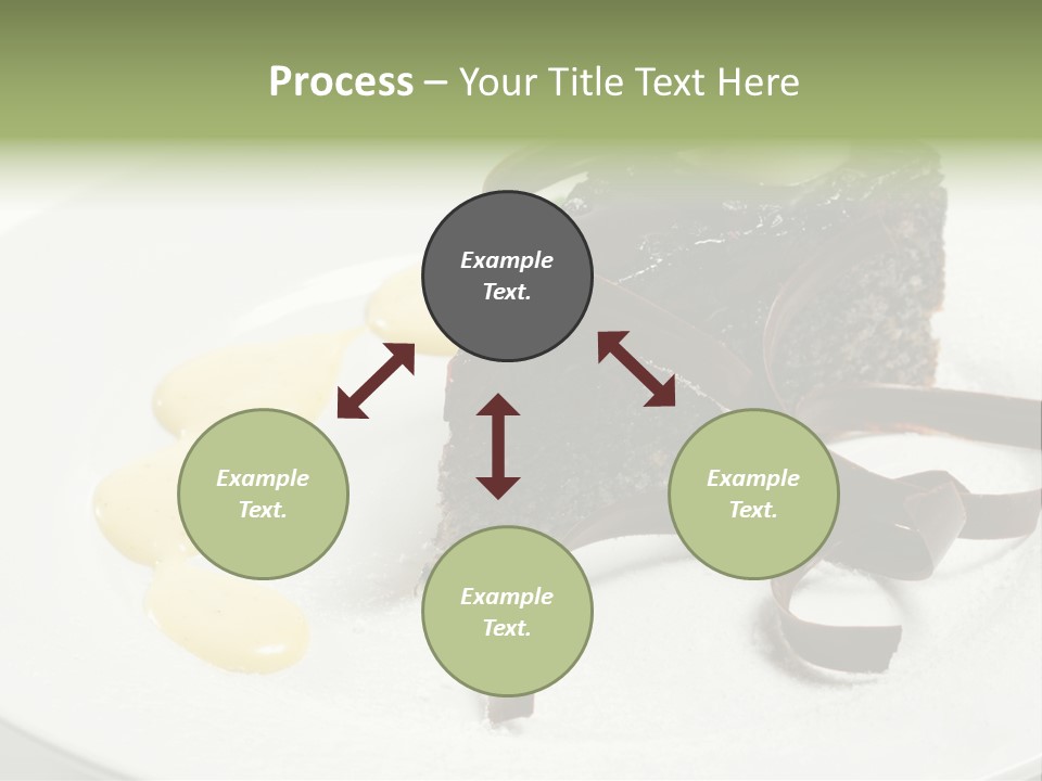 Cherry Dessert Sauce PowerPoint Template