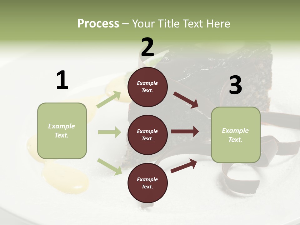 Cherry Dessert Sauce PowerPoint Template