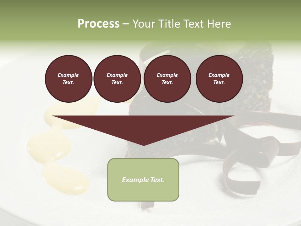 Cherry Dessert Sauce PowerPoint Template