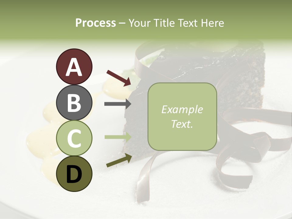 Cherry Dessert Sauce PowerPoint Template