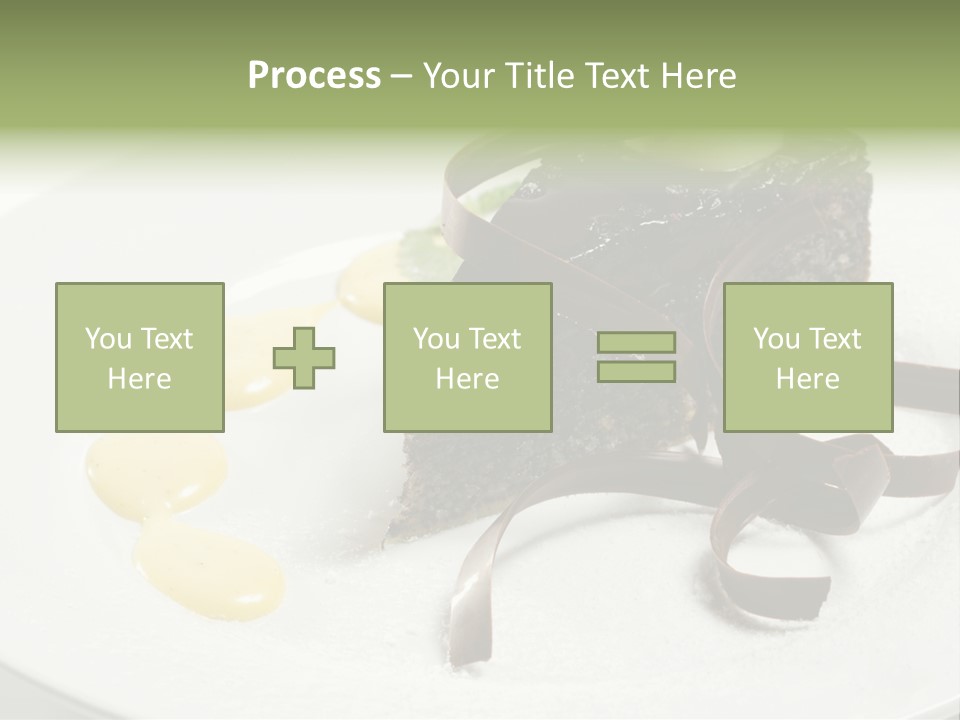 Cherry Dessert Sauce PowerPoint Template