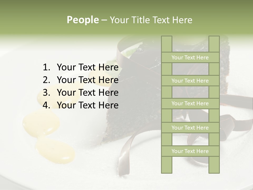 Cherry Dessert Sauce PowerPoint Template