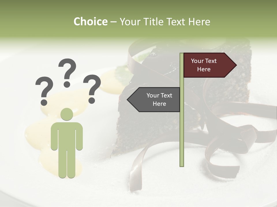 Cherry Dessert Sauce PowerPoint Template