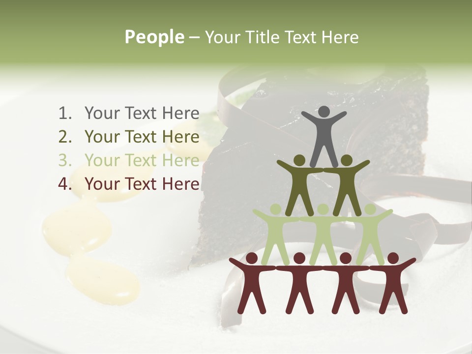 Cherry Dessert Sauce PowerPoint Template