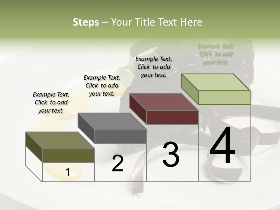 Cherry Dessert Sauce PowerPoint Template