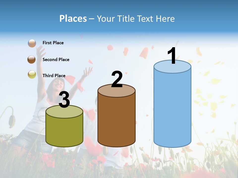 Happiness People PowerPoint Template