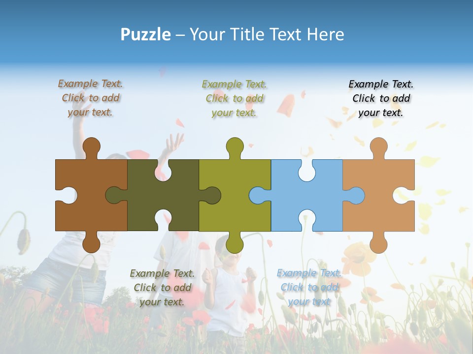 Happiness People PowerPoint Template