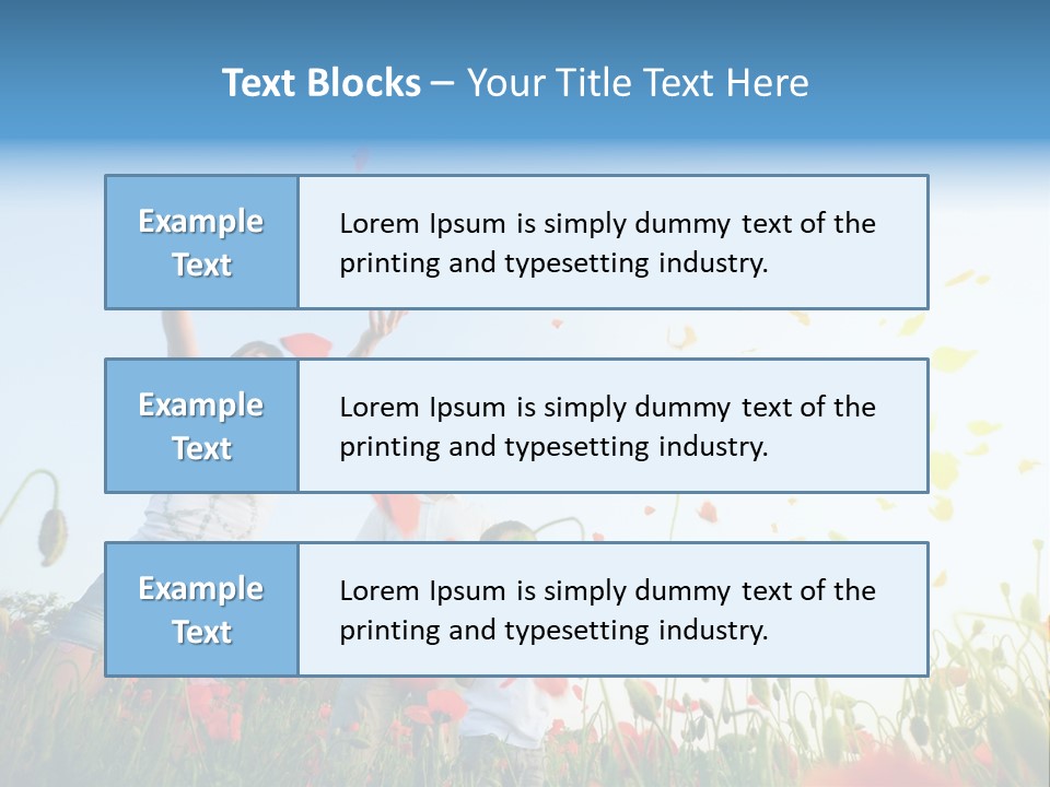 Happiness People PowerPoint Template