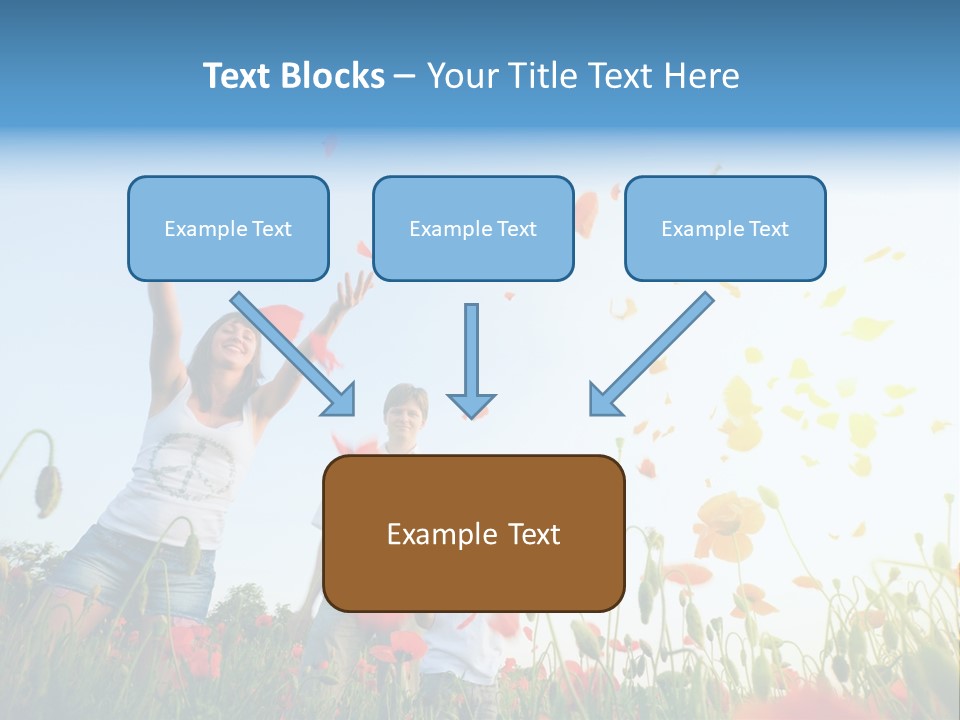 Happiness People PowerPoint Template