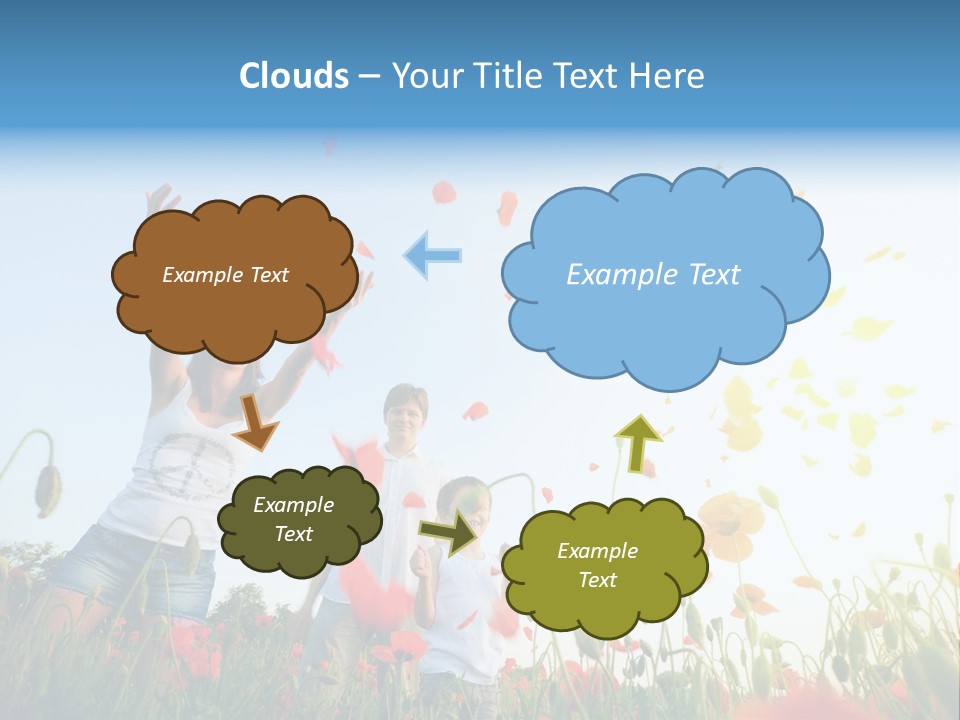Happiness People PowerPoint Template