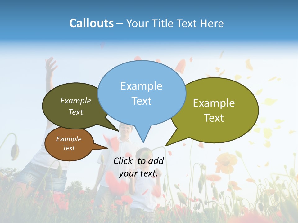 Happiness People PowerPoint Template