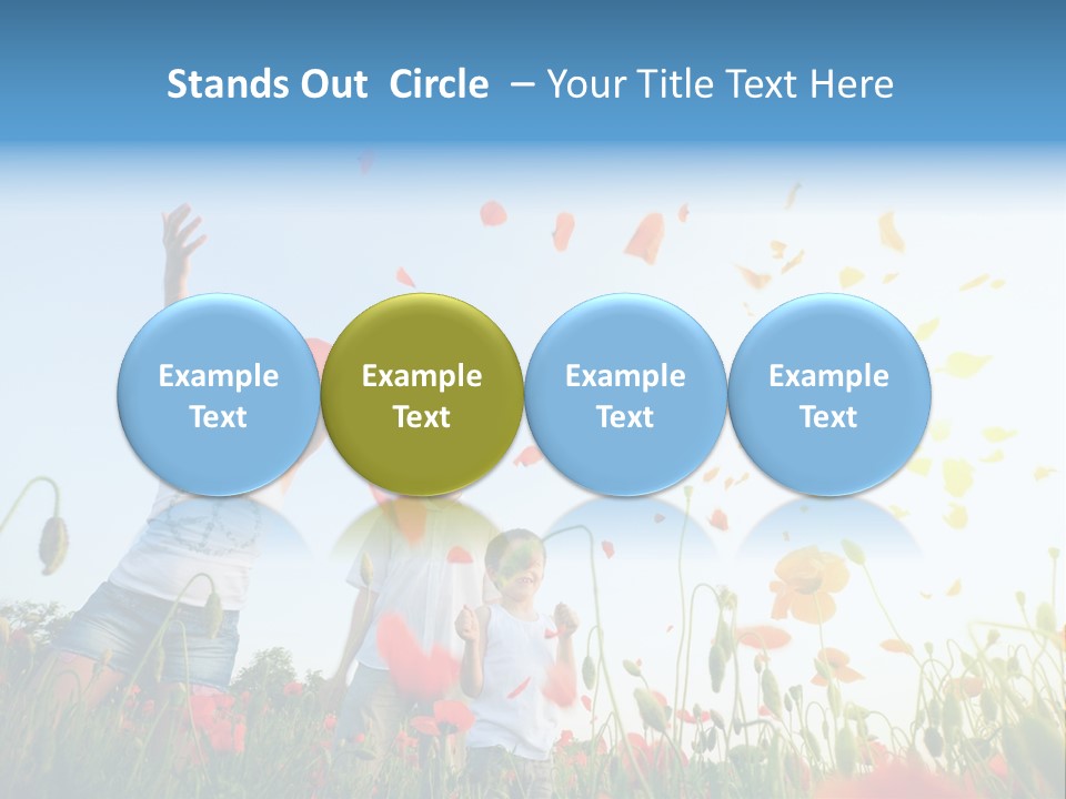 Happiness People PowerPoint Template