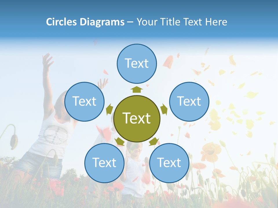 Happiness People PowerPoint Template