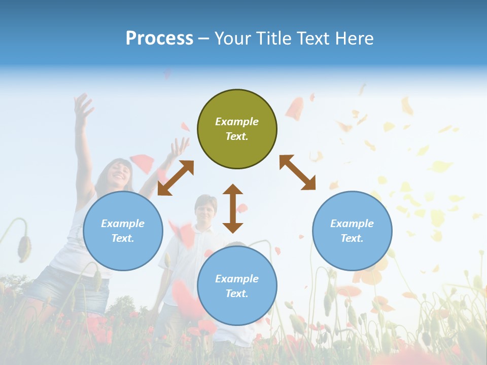 Happiness People PowerPoint Template