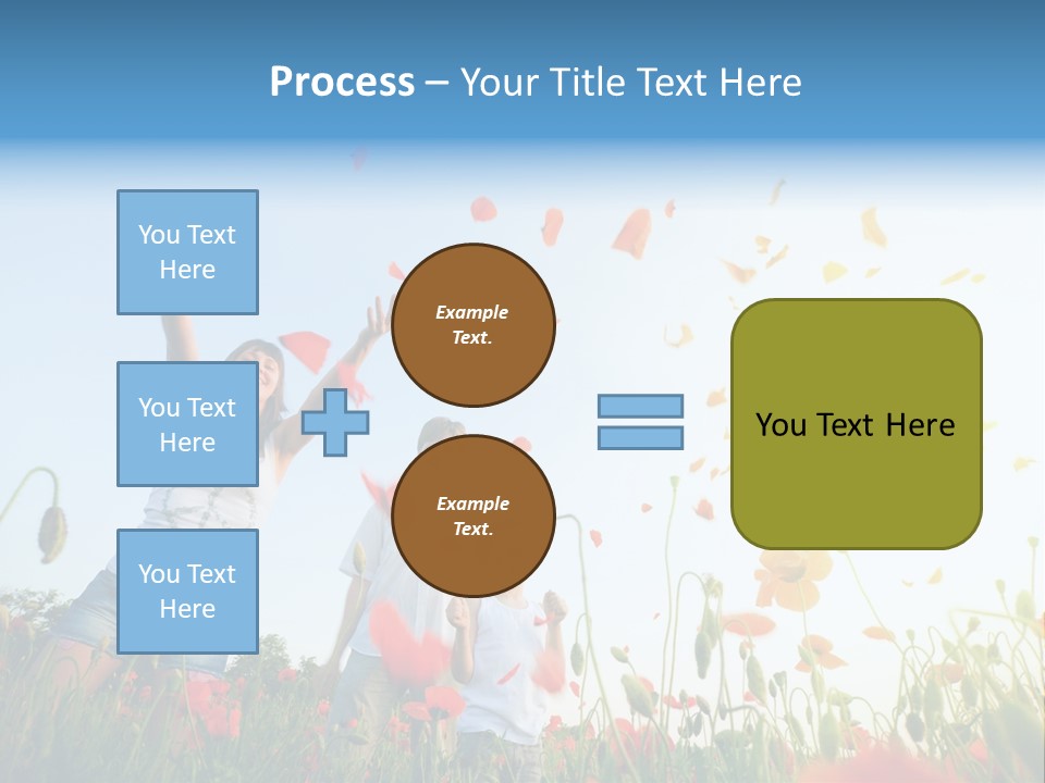 Happiness People PowerPoint Template