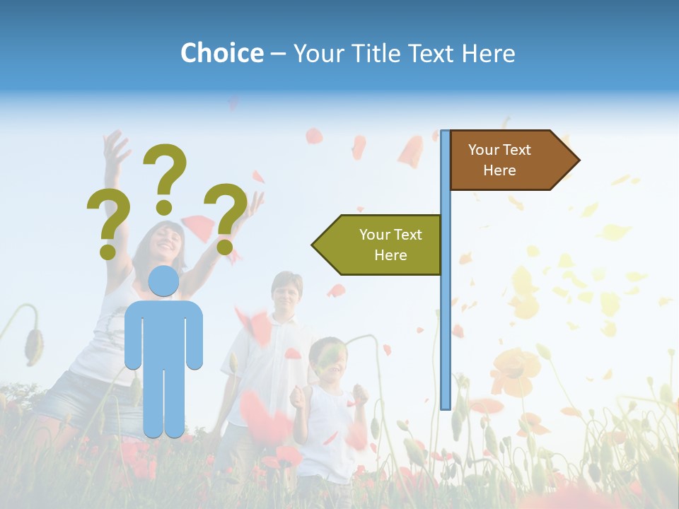 Happiness People PowerPoint Template