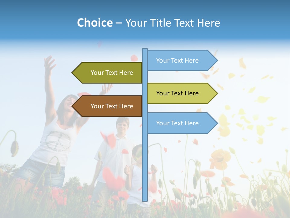 Happiness People PowerPoint Template