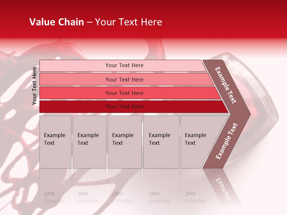 Macro Female Nail PowerPoint Template