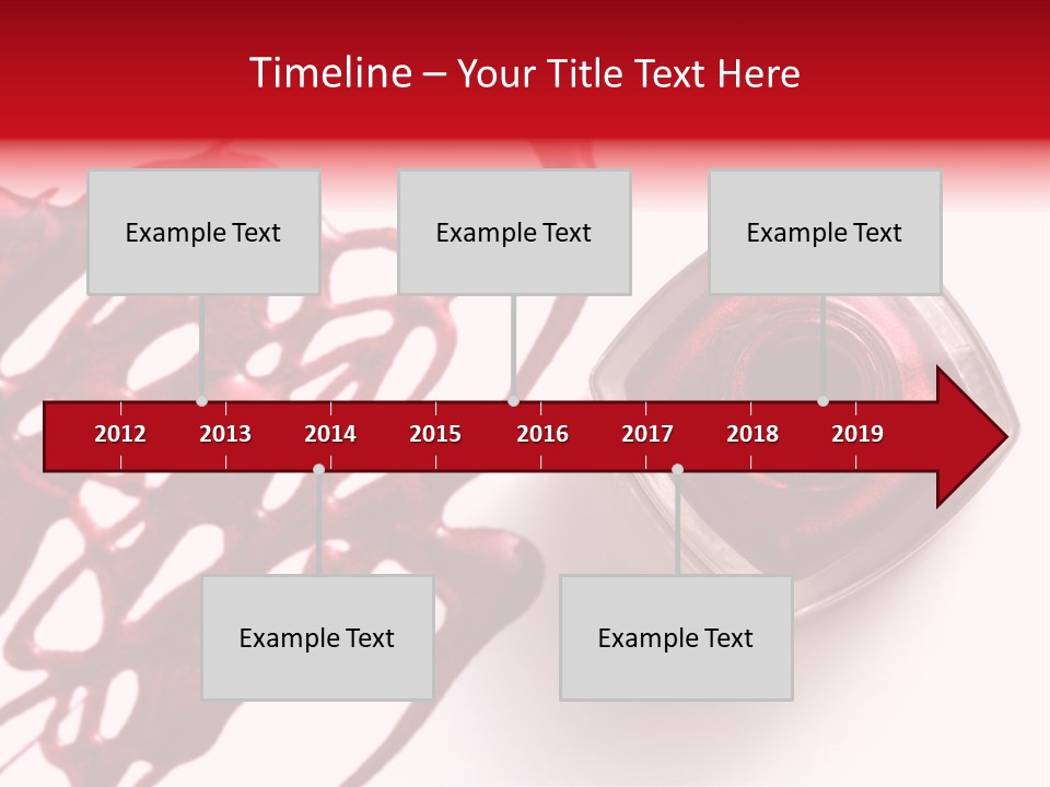 Macro Female Nail PowerPoint Template