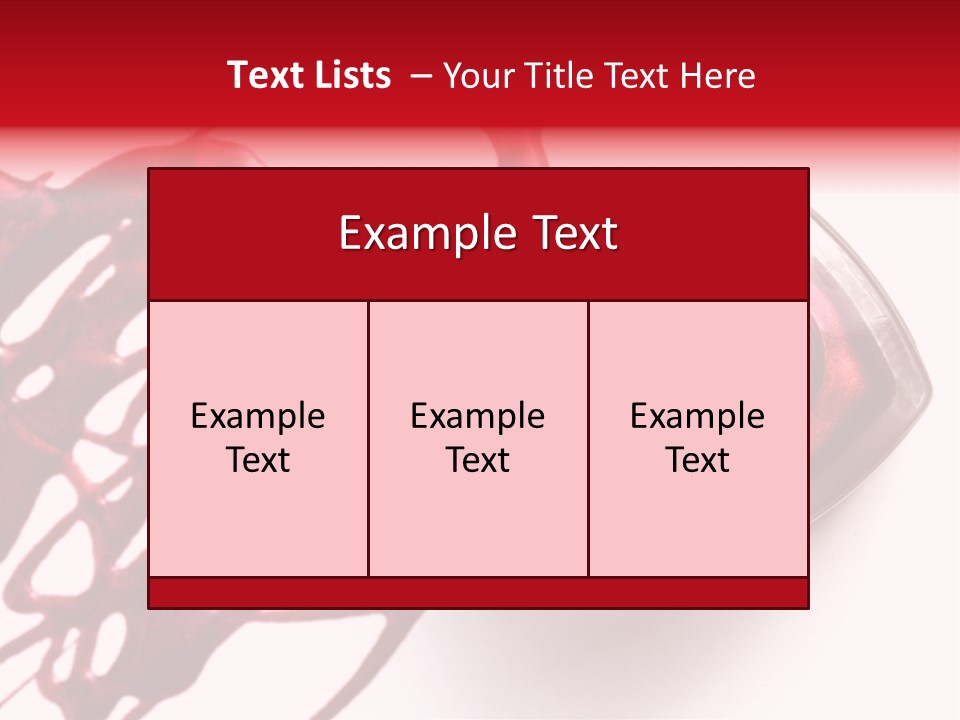 Macro Female Nail PowerPoint Template