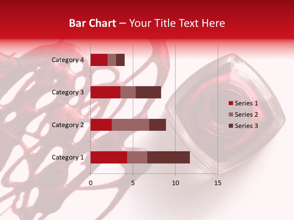 Macro Female Nail PowerPoint Template