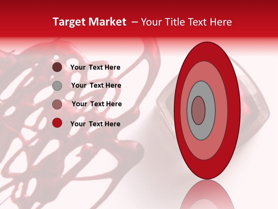 Macro Female Nail PowerPoint Template