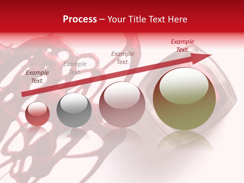 Macro Female Nail PowerPoint Template