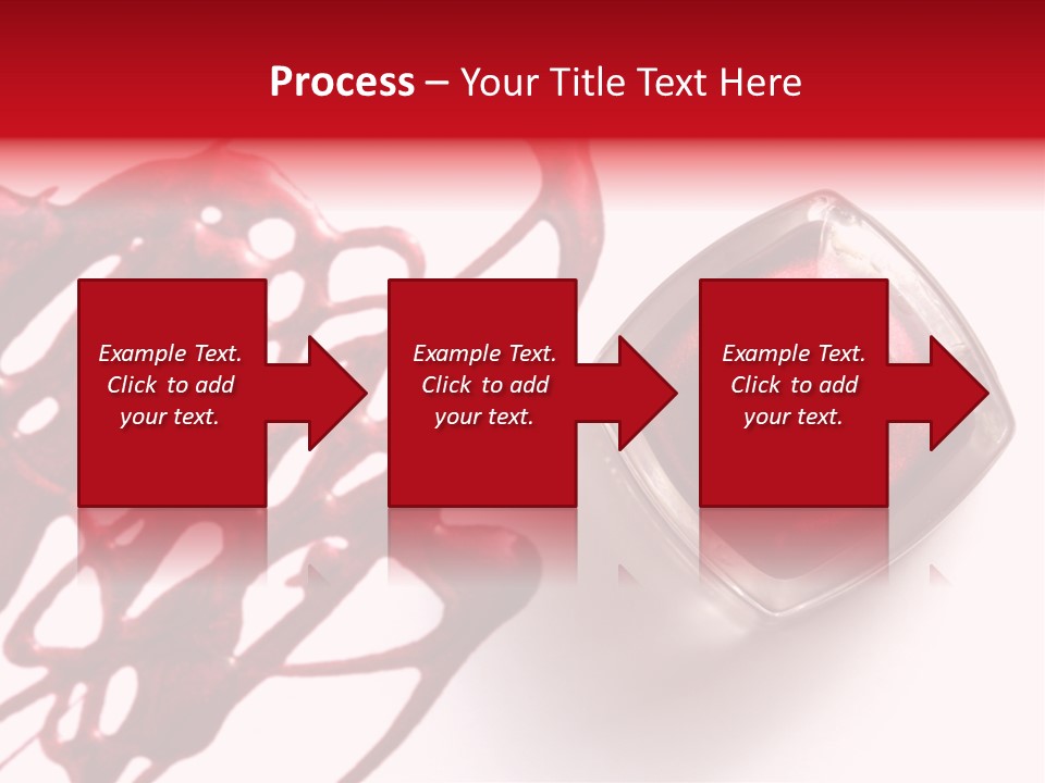 Macro Female Nail PowerPoint Template