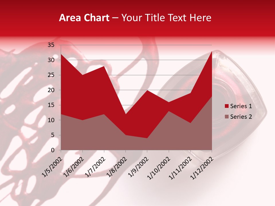 Macro Female Nail PowerPoint Template