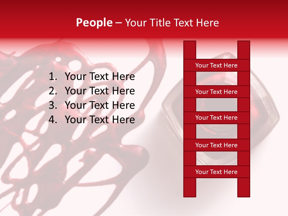 Macro Female Nail PowerPoint Template
