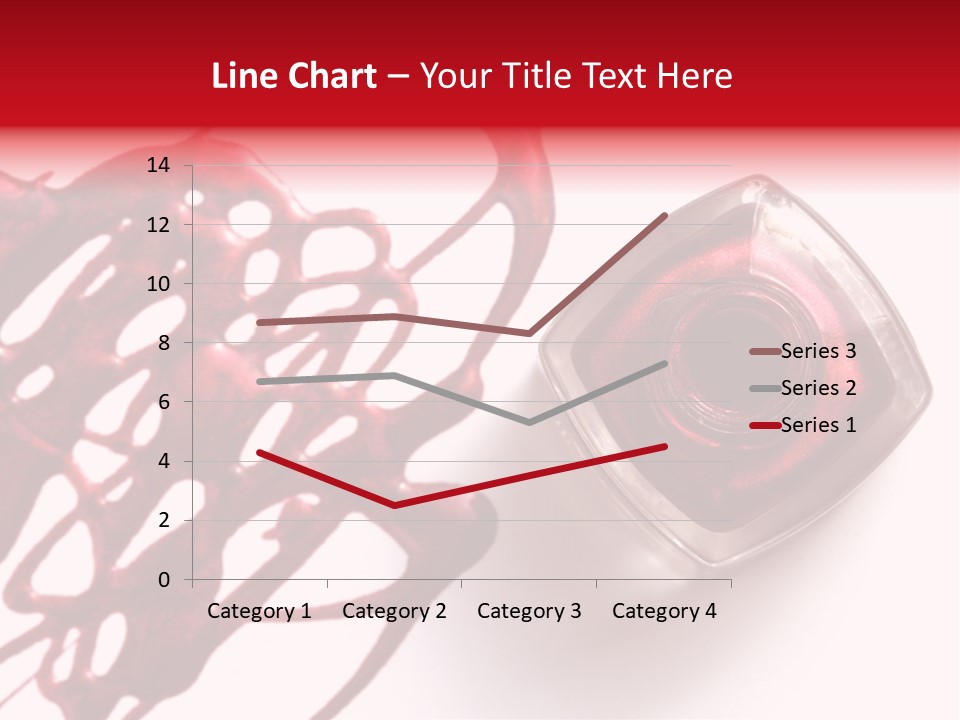 Macro Female Nail PowerPoint Template