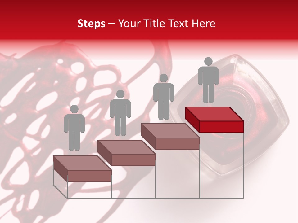 Macro Female Nail PowerPoint Template