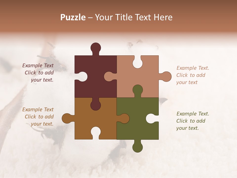 Fabric Farm Grow PowerPoint Template