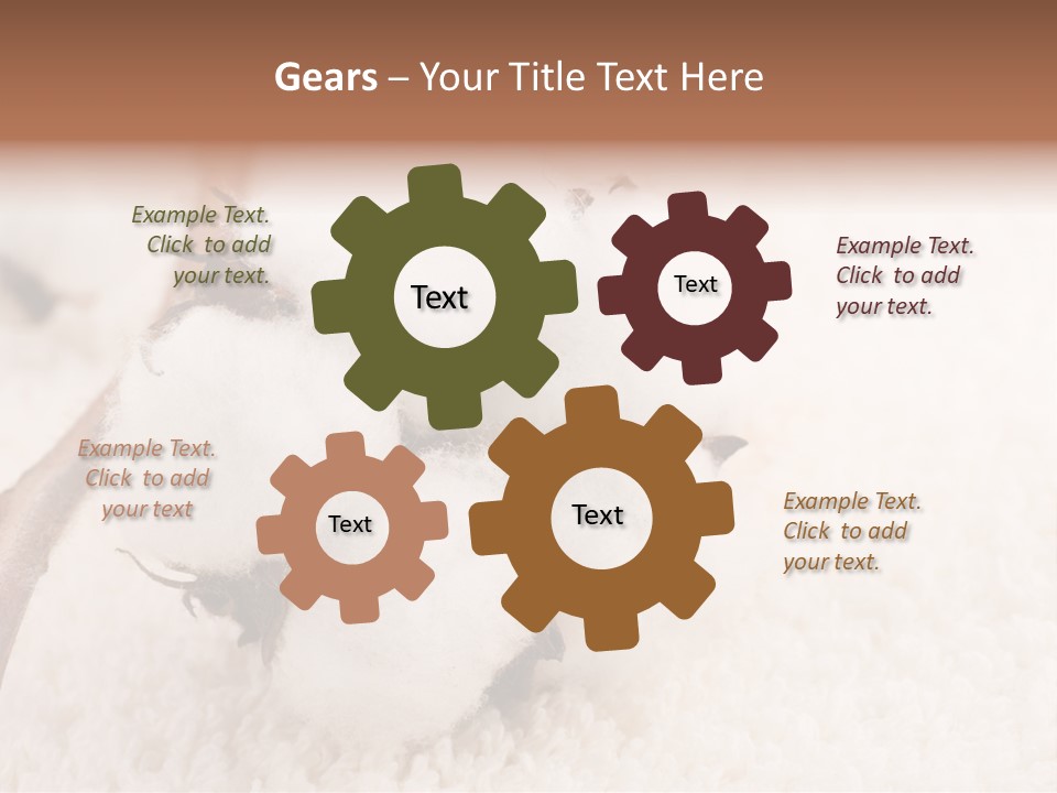 Fabric Farm Grow PowerPoint Template